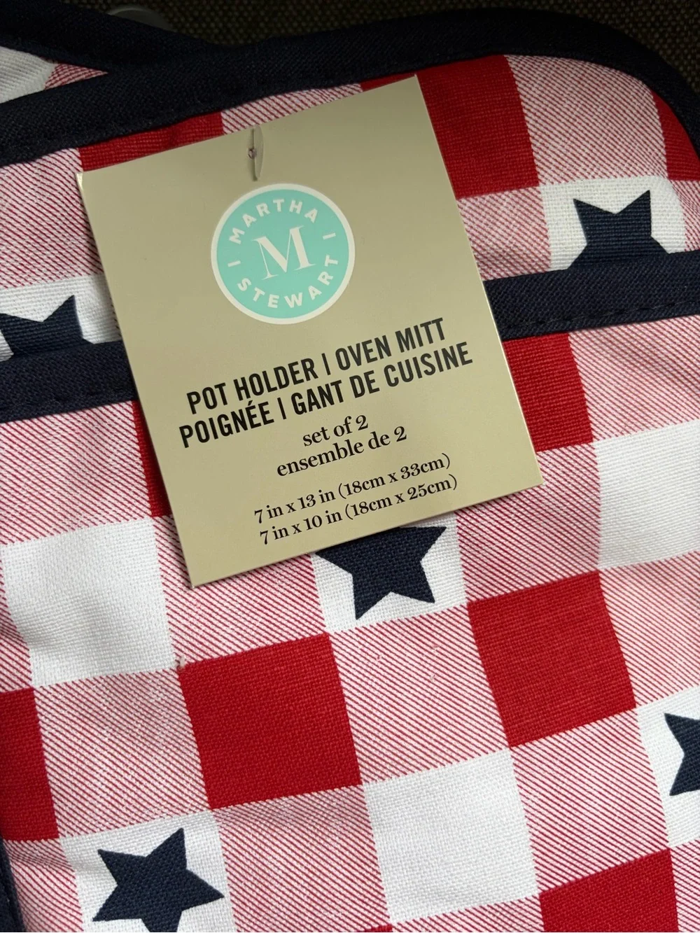 Martha Stewart Oven Mitt/Pot Holder set